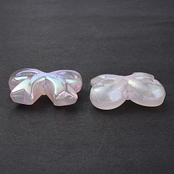 УФ-покрытие светящиеся прозрачные акриловые бусины X-OACR-P010-07