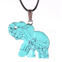 Природные и синтетические Gemstone подвески&nbsp;G-PW0006-18P