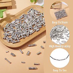 Сплавочные овальные бусины тибетского стиля &nbsp;TIBEB-TA0001-18AS