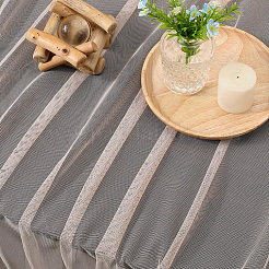 Сетчатая ткань из полиэстера&nbsp;DIY-WH20009-40A