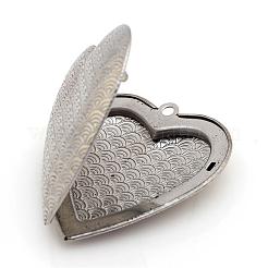 Подвески-медальоны из нержавеющей стали 304 STAS-S046-08