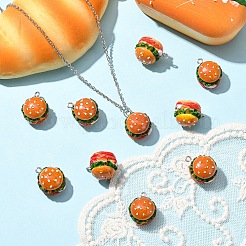 Подвески из непрозрачной смолы 10 шт.&nbsp;CRES-YW0002-54