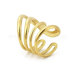 Многослойные манжеты из нержавеющей стали 304 для женщин&nbsp;LS-RJEW-G338-16G