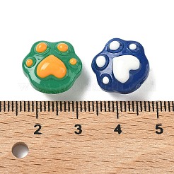 Стеклянные эмалевые бусины ручной работы&nbsp;GLAA-K070-08