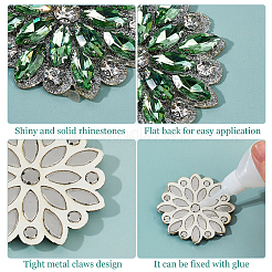 4 шт. аксессуары из пайеток и стразов FIND-FH0012-19B