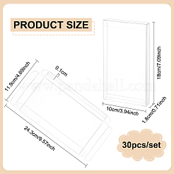 Transparente PVC-Box Süßigkeiten behandeln Geschenkbox&nbsp;CON-BC0006-65C