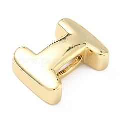 Латунные бусины с инициалами&nbsp;KK-B167-27G-01I