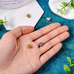 4шт 2 цвета бусины из нержавеющей стали STAS-TA0002-72B