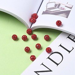 Бусины с класс А стразами&nbsp;RB-B026-27