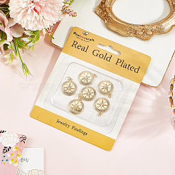 6шт латунные подвески&nbsp;KK-BBC0021-85