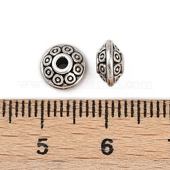 Сплавочные овальные бусины тибетского стиля  FIND-C068-16AS