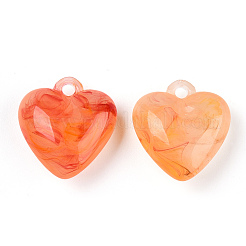 Непрозрачные акриловые подвески&nbsp;MACR-F079-05B