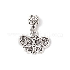 8 шт. 8 стиля сплава бабочка европейские подвески-шармы PALLOY-JF03874