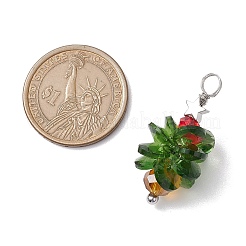 Colgantes de vidrio con tema navideño&nbsp;PALLOY-JF02866