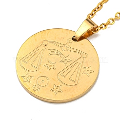 Collane con ciondolo costellazione&nbsp;LS-NJEW-S422-04G-07