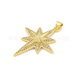 Покрытие стойки латунь микропаве прозрачные подвески из кубического циркония&nbsp;X-KK-K341-72G