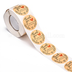1.5 Zoll danke Aufkleber&nbsp;DIY-G021-12D
