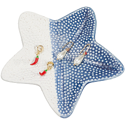 Керамические тарелки для украшений AJEW-WH20455-016A-02