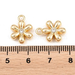 Strassanhänger aus Legierung mit Gestellbeschichtung&nbsp;PALLOY-T096-08G-02
