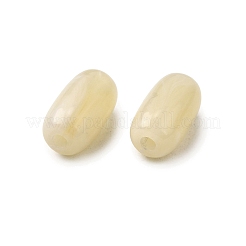 Непрозрачные акриловые бусины OACR-WH0055-01G