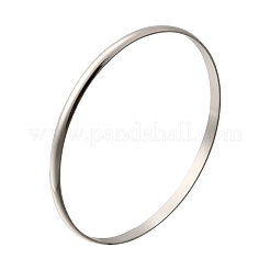 Простые браслеты из нержавеющей стали 304 для женщин&nbsp;BJEW-V004-02A-P