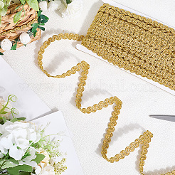 Волнистая лента из полиэстера с бахромой&nbsp;OCOR-WH20007-29A