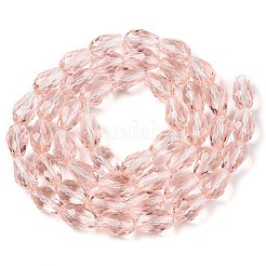 Chapelets de perles en verre transparente  &nbsp;EGLA-N013-T10mm-D22