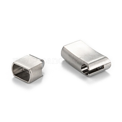 Fermoirs magnétiques en acier inoxydable chirurgical 316 résistant au ternissement avec emembouts collées&nbsp;STAS-F269-06MP
