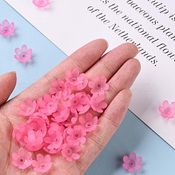 Матовые акриловые колпачки из бисера MACR-S371-07A-704