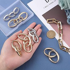 4 стиль цинковый сплав декорированная цепь&nbsp;FIND-CA0003-92