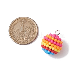 Подвески из восковой ягоды из смолы цвета радуги&nbsp;PALLOY-JF02777