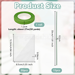 1 rollo de papel crepé&nbsp;DIY-OC0014-25
