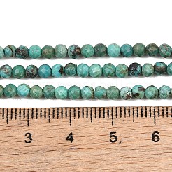 Naturali Hubei perline turchesi fili&nbsp;GG-CBA767B-A02-3MM