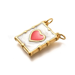 Подвески из нержавеющей стали 304 с эмалью&nbsp;STAS-B079-03G-04