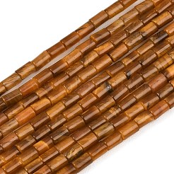 Натуральный золотой тигр глаз бисер пряди&nbsp;G-P600-B10-01