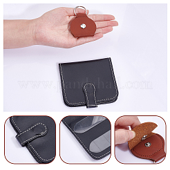 4 шт. 2 стильных картонных коробок из искусственной кожи&nbsp;AJEW-CA0001-84