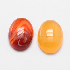 Ovale cabochon corniola naturali&nbsp;G-K020-30x22mm-05
