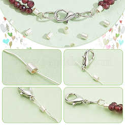 100 шт. 925 бусины-обжимки из стерлингового серебра STER-BC0001-87