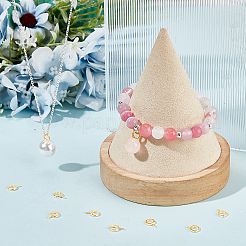 10 шт. 925 серебряных шурупа для крепления колышков STER-BBC0008-67