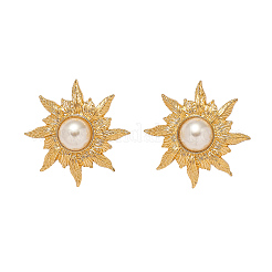 Серьги-гвоздики из сплава подсолнечника&nbsp;JU5633