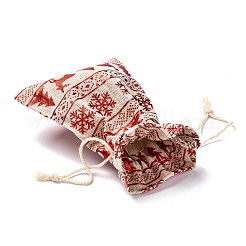 Geschenkverpackungsbeutel aus Baumwolle mit Kordelzug&nbsp;X-ABAG-B001-01B-07