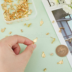 60 шт. фурнитура для сережек-гвоздиков из нержавеющей стали 304 STAS-DC0009-97