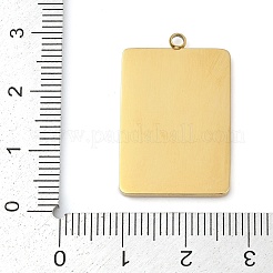 Подвески из нержавеющей стали 304 со стразами STAS-D306-01G-L