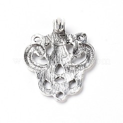 Hakenknopf aus Legierung&nbsp;PALLOY-WH0082-64