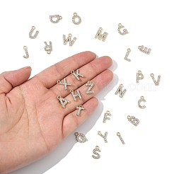 26 шт. 26 стиля подвески из золотистого сплава со стразами FIND-FS0003-26