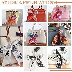 3шт 3 цвета pu искусственная кожа брелок с кисточкой&nbsp;KEYC-CA0001-30