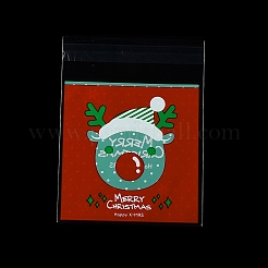 Sac de cuisson en plastique sur le thème de noël&nbsp;OPP-Q004-04H