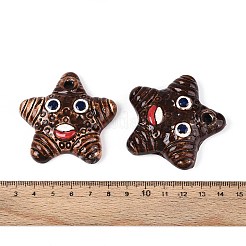 Ручной работы фарфора большие кулоны PORC-T133-44