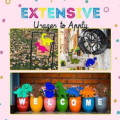 Незаконченные деревянные фигурки динозавров WOOD-CJC0010-01