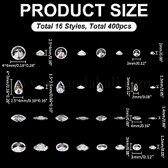 16 стиль кубический цирконий кабошон&nbsp;ZIRC-ME0001-05